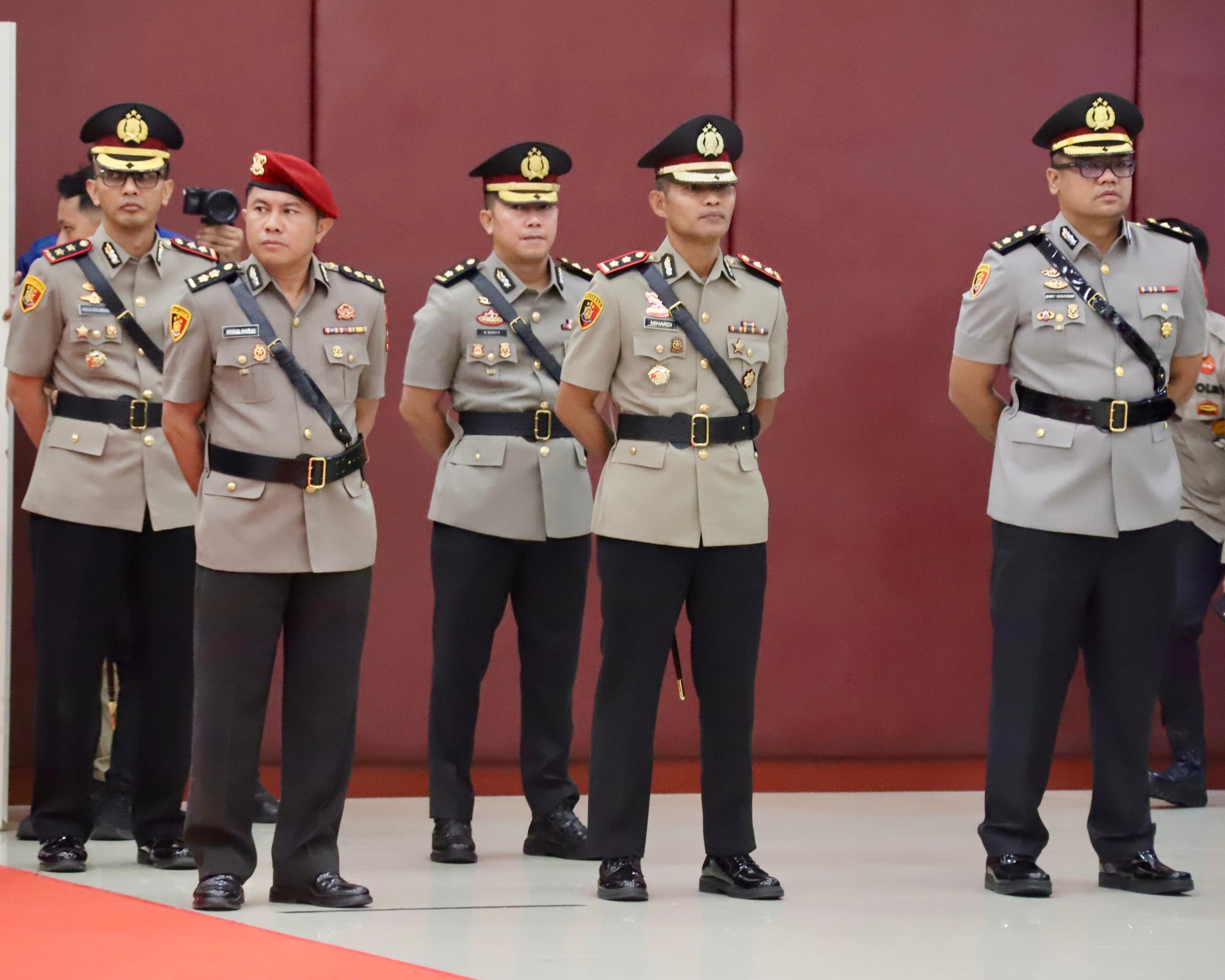 Polda Riau Gelar Sertijab Empat Kapolres