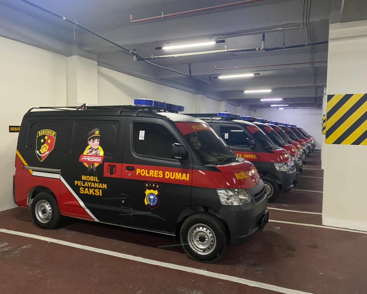 Wakapolri Resmikan Penggunaan 13 Unit Mobil Pelayanan Saksi Yang Digagas Polda Riau