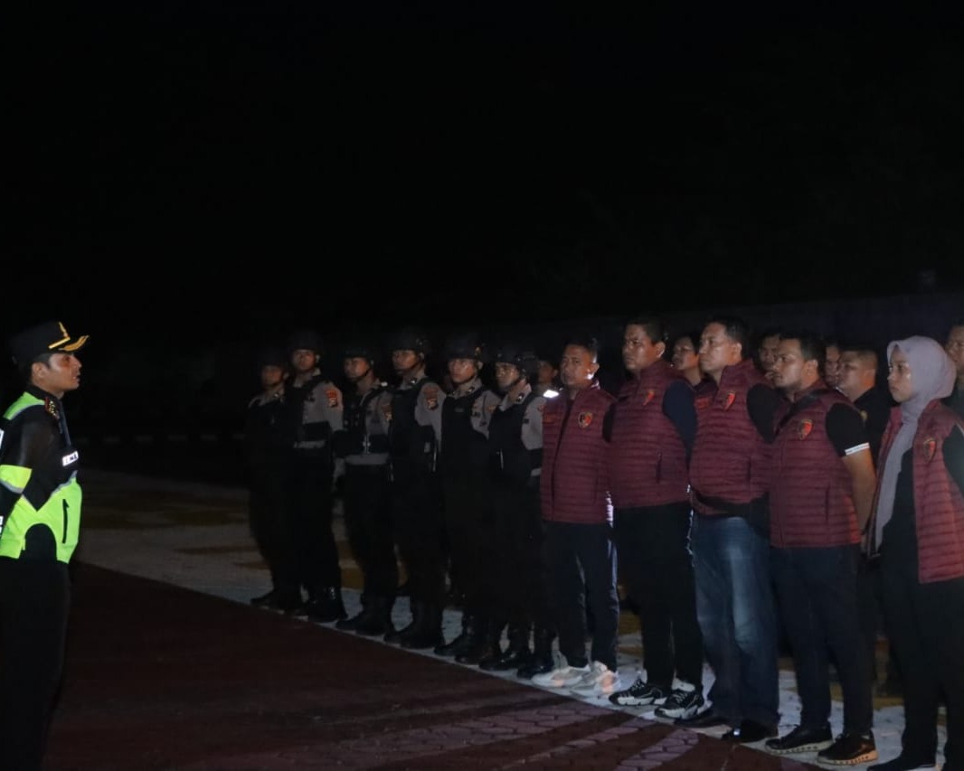 Kapolres AKBP Emil Eka Putra, Cegah Aksi Premanisme Dalam Rangka Show Of Force Tim Raga