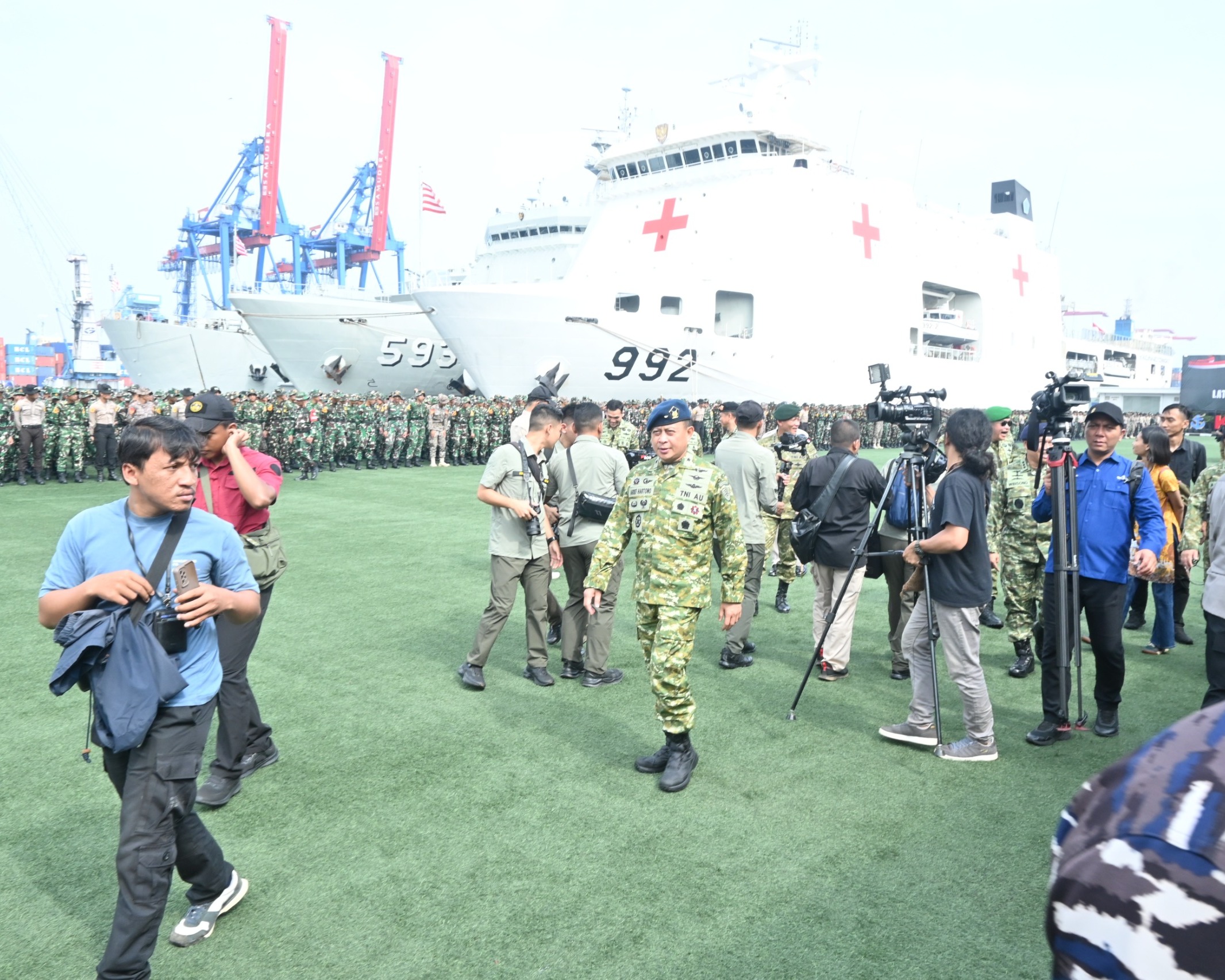 Kas Kodau I Hadiri Upacara Penutupan Latsitardanus XLIV di Kolinlamil