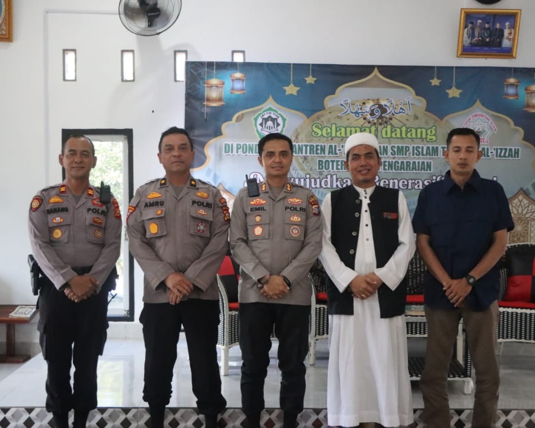 Sinergitas Polri dan Tokoh Agama, Kapolres AKBP Emil Eka Putra Saat Silaturrahmi di Rambah Hilir
