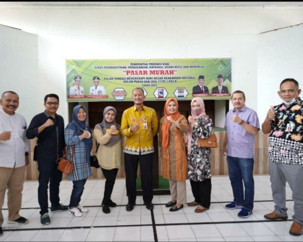 Pasar Murah Resmi Dibuka, Gubernur Riau: Semoga Bisa Membantu Masyarakat