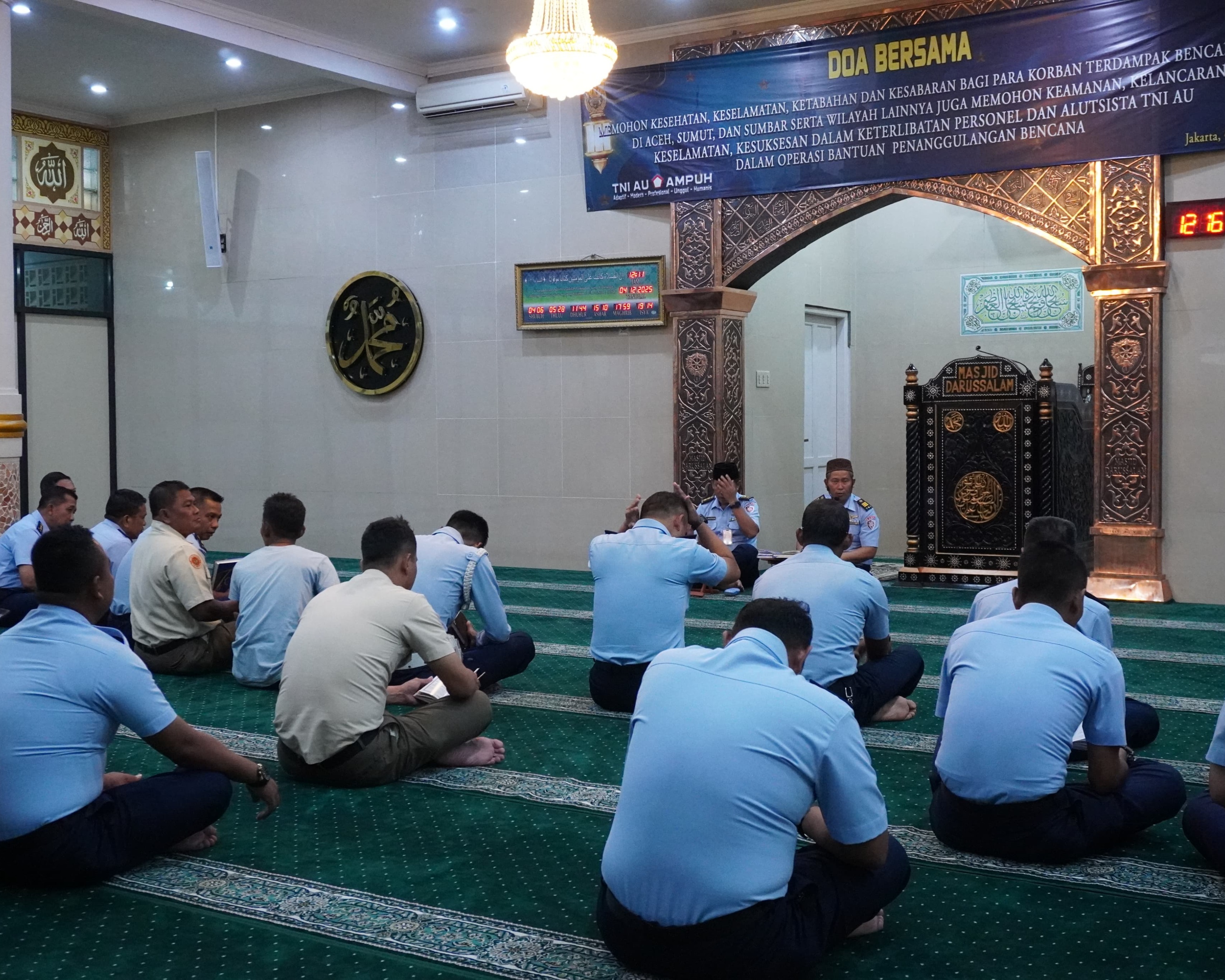 Kodau I Gelar Doa Bersama Untuk Korban Bencana Alam di Sumut, Sumbar Dan Aceh