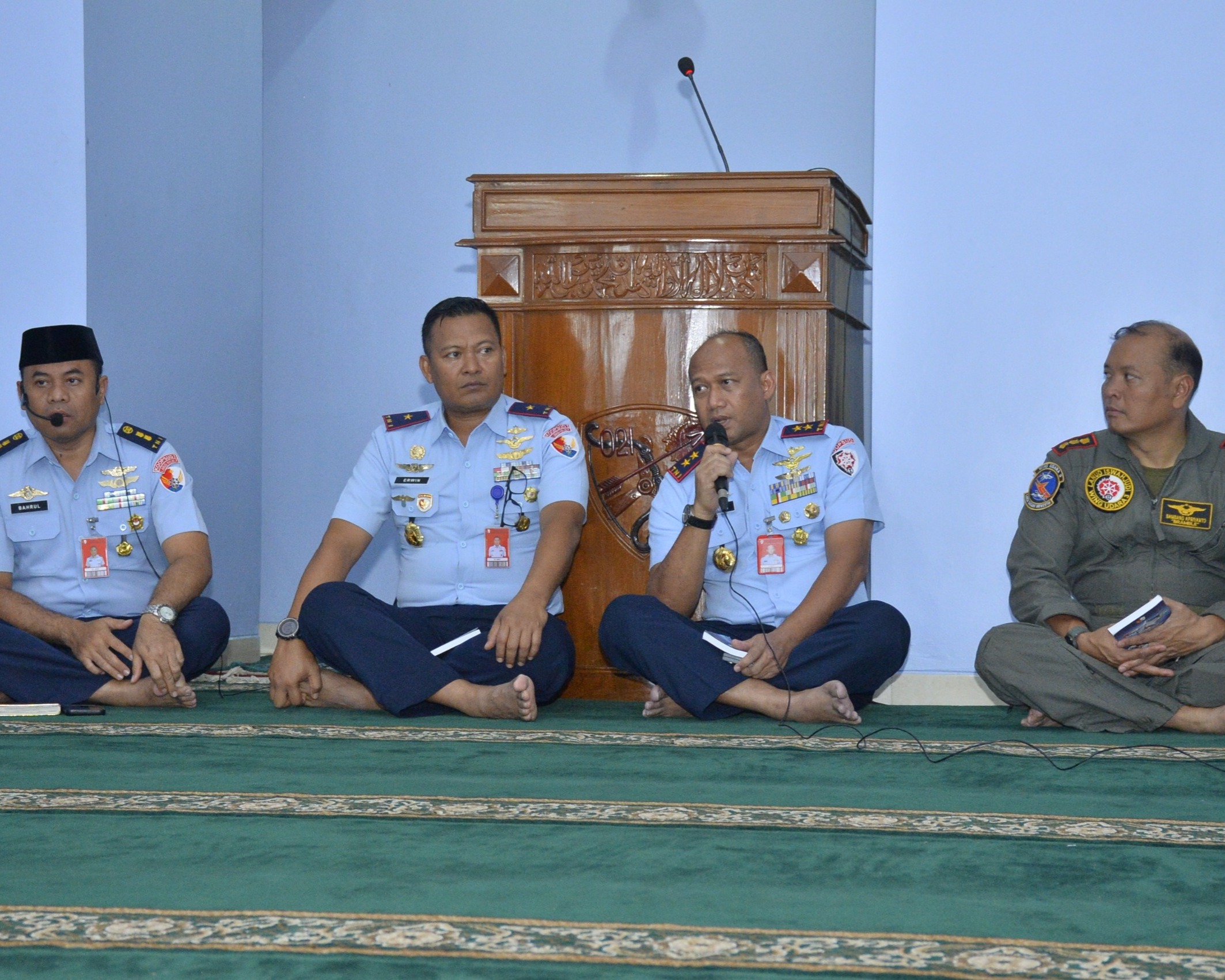 Pangkoopsud I Dan Tim Demo Udara Gelar Doa Bersama