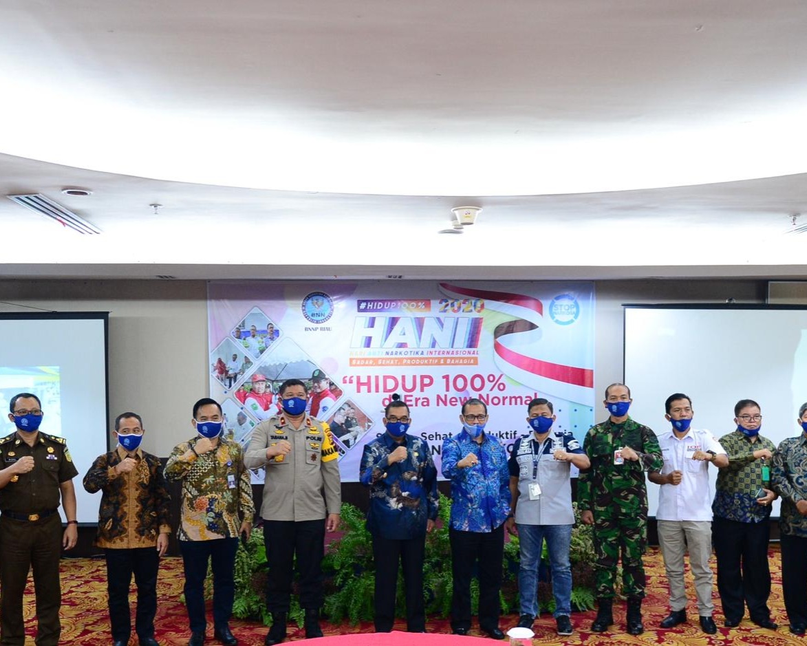 Semarak HANI 2020: Hidup 100 Persen Tanpa Narkoba, Sadar, Sehat, Produktif dan Bahagia