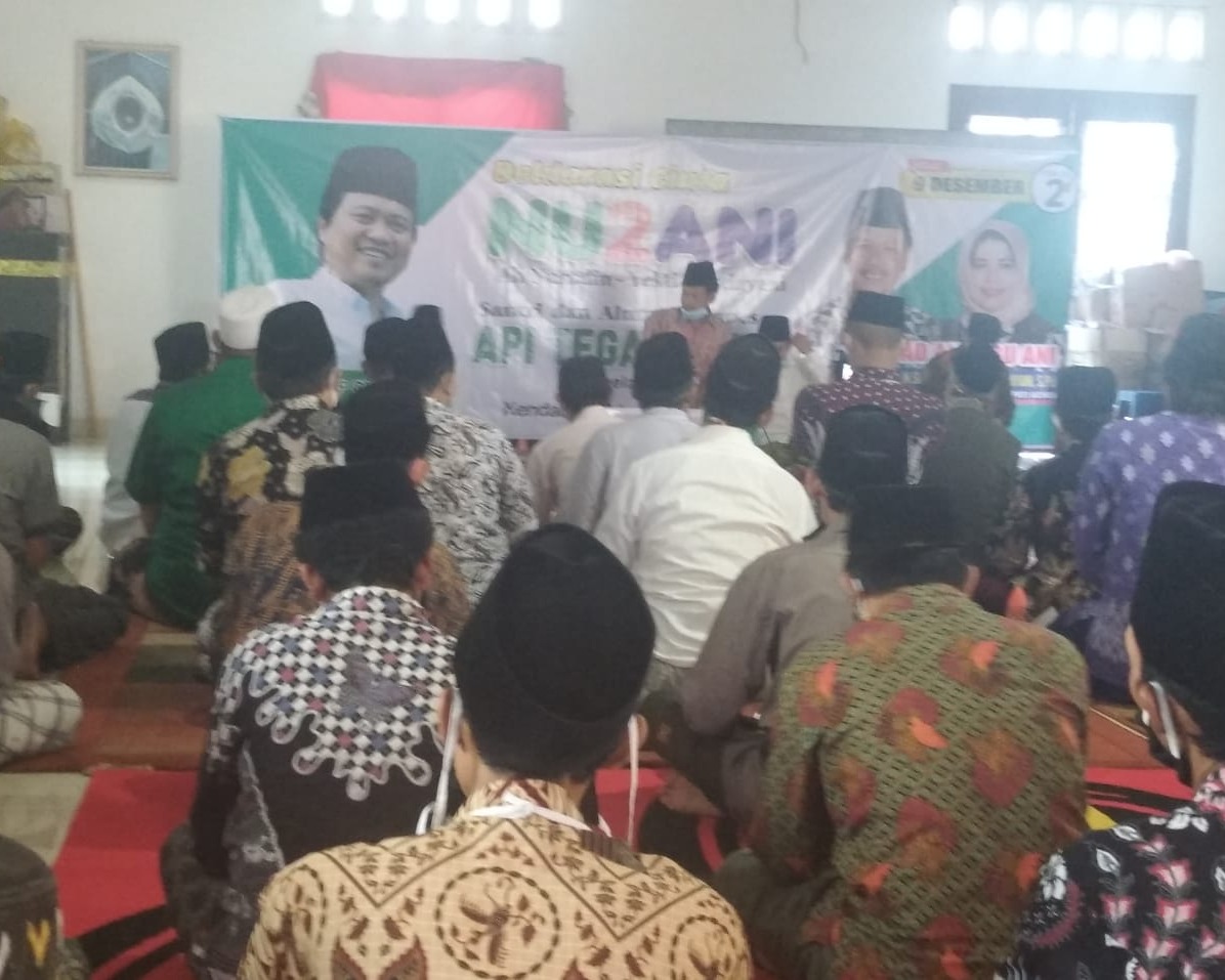 Ketua DPW PKB Jawa Tengah KH Yusuf Chudlori Silahturahmi Untuk Kemenangan Kader Terbaik Ustadz Ali Nurdin di Ponpes Jabal Nur Kaliwungu