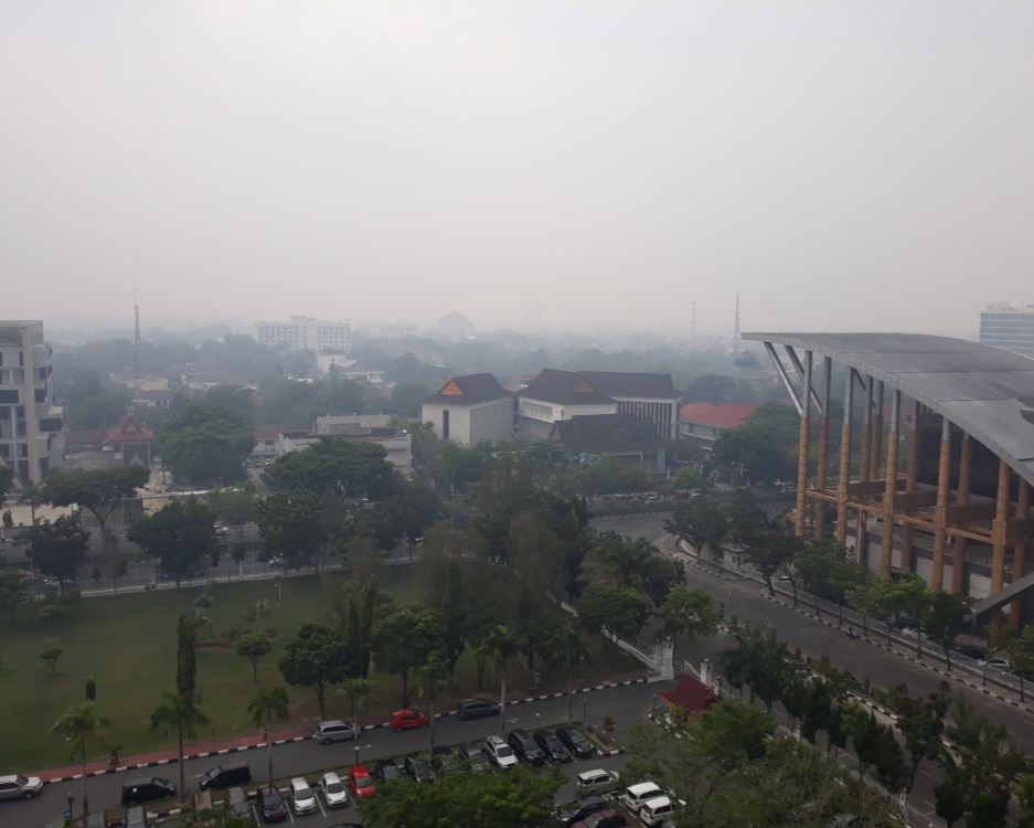 Kabut Asap Kian Pekat, Beberapa Universitas di Pekanbaru Liburkan Perkuliahan