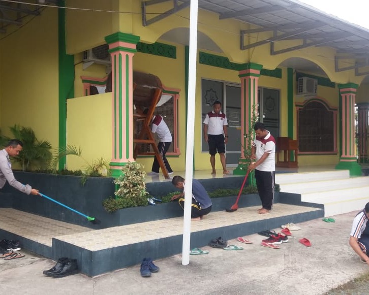 Dalam Pencegahan Covid-19, Berikut Yang Dilakukan Polres Tulang Bawang