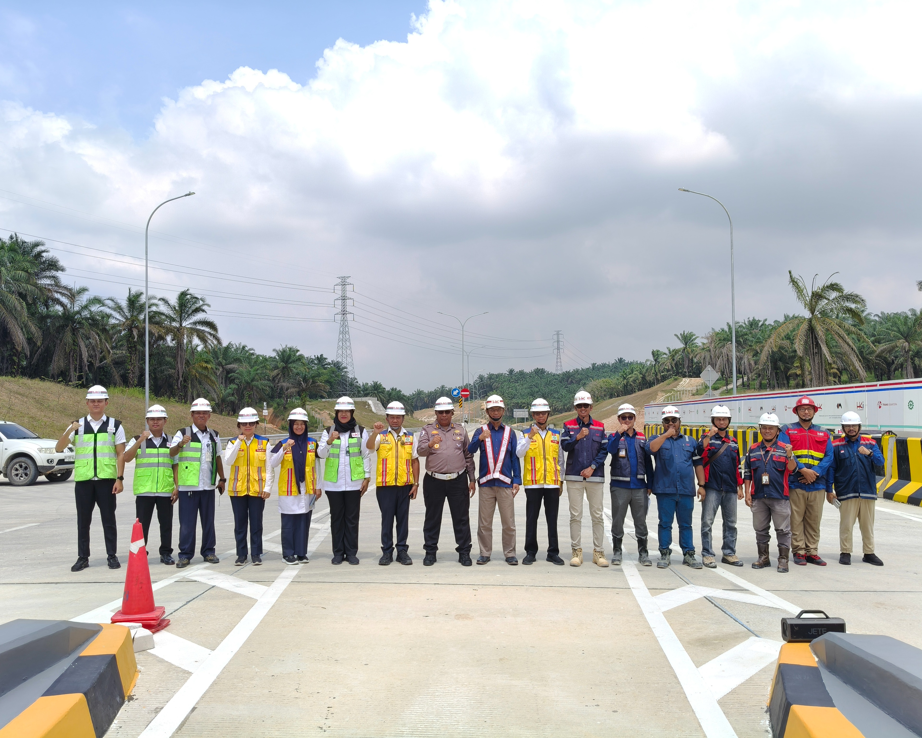 Ditlantas Polda Riau Siapkan Rekayasa Lalu Lintas untuk Pekerjaan Sambungan Tol Permai–Tol Lingkar Pekanbaru, Keselamatan Masyarakat Jadi Prioritas