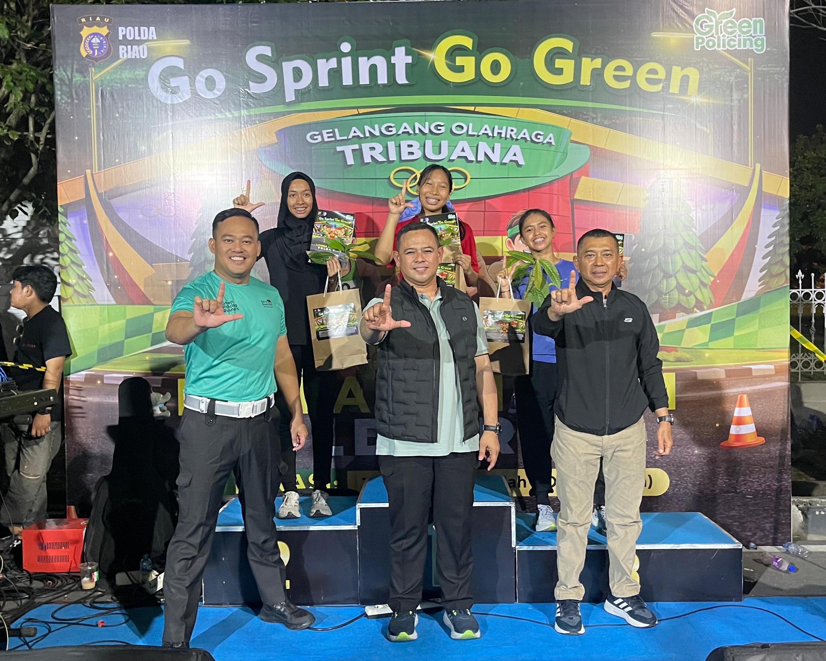 Peserta dan Pengunjung Membludak, Go Sprint Go Green Seri III Diserbu Generasi Muda