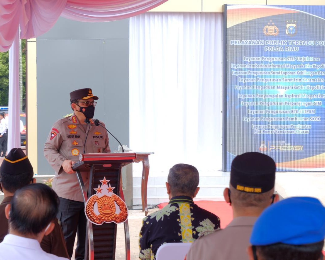 Wakapolri Resmikan Gedung Pelayanan Publik Terpadu Polri Polda Riau