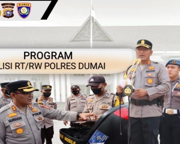 Minggu Depan, Polres Dumai Luncurkan Program ‘Polisi Rukun Tetangga (RT)’