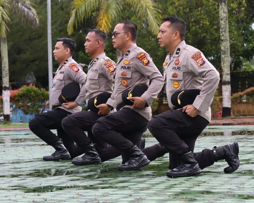 Kapolres Siak Pimpin Pembinaan Tradisi Perwira Remaja, Tekankan Profesionalisme dan Integritas