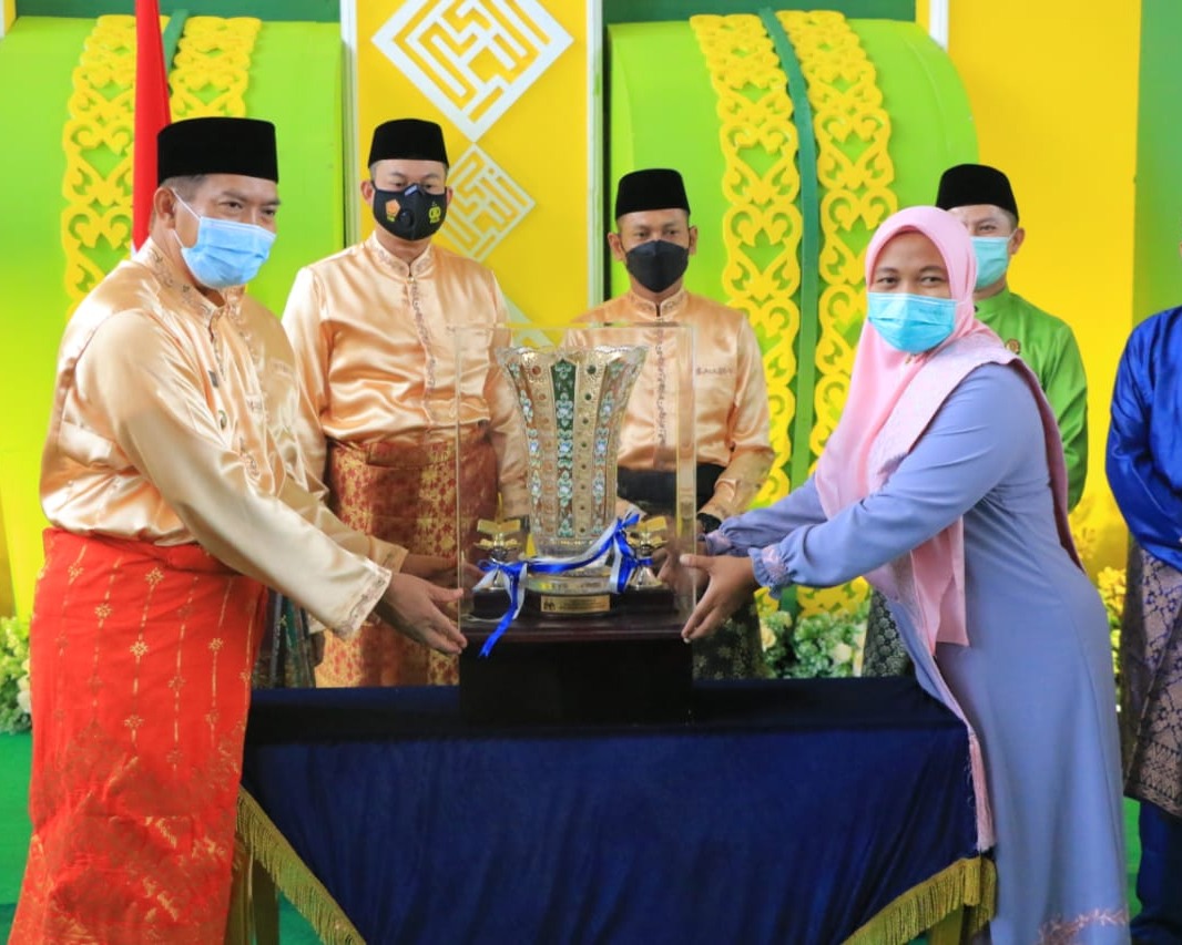 Kapolresta Hadiri Pembukaan MTQ Tingkat Kota Pekanbaru Ke-53 di Komplek Perkantoran Tenayan Raya