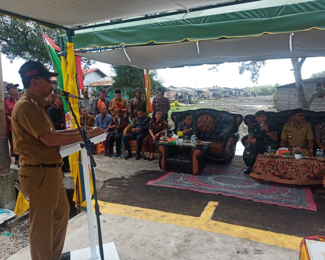 Bupati Rohil H. Suyatno Resmikan Jalan dan Jembatan di Palika