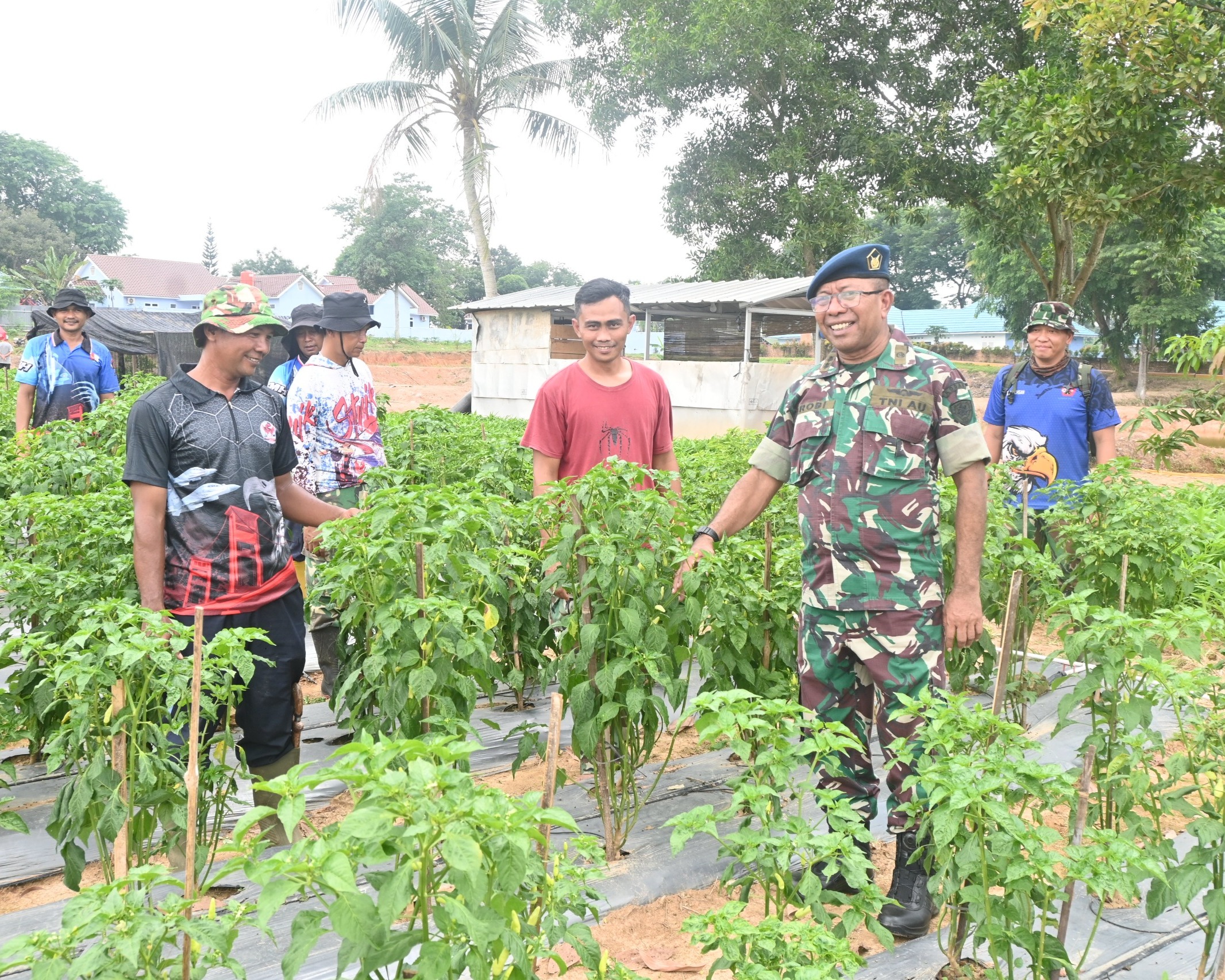 Tim Staf Teritorial Kaskodau I Kunjungi Lanud SMH