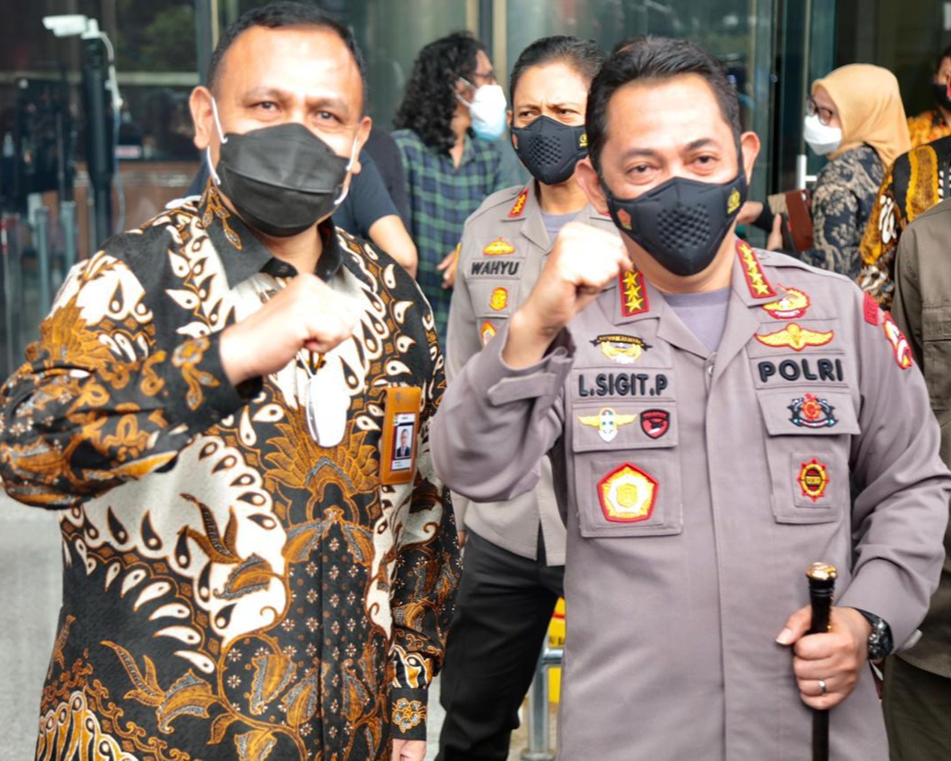 Sambangi KPK, Kapolri Bicarakan Penguatan SDM, Pencegahan Hingga Joint Investigasi
