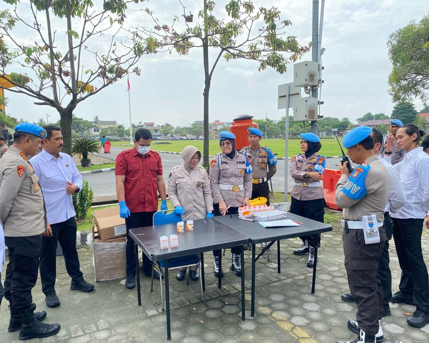 Dadakan, Laksanakan Pengecekan Urine Personel Polda Riau, Kapolda Riau Usulkan Pemecatan atau PTDH Terhadap Personel Positif Narkoba