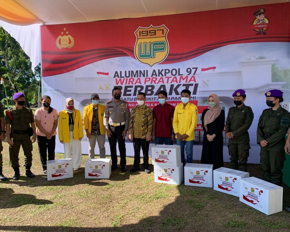 Alumni Akpol Angkatan 97 Wira Pratama Gelar Kegiatan Vaksinasi Massal dan Bakti Sosial