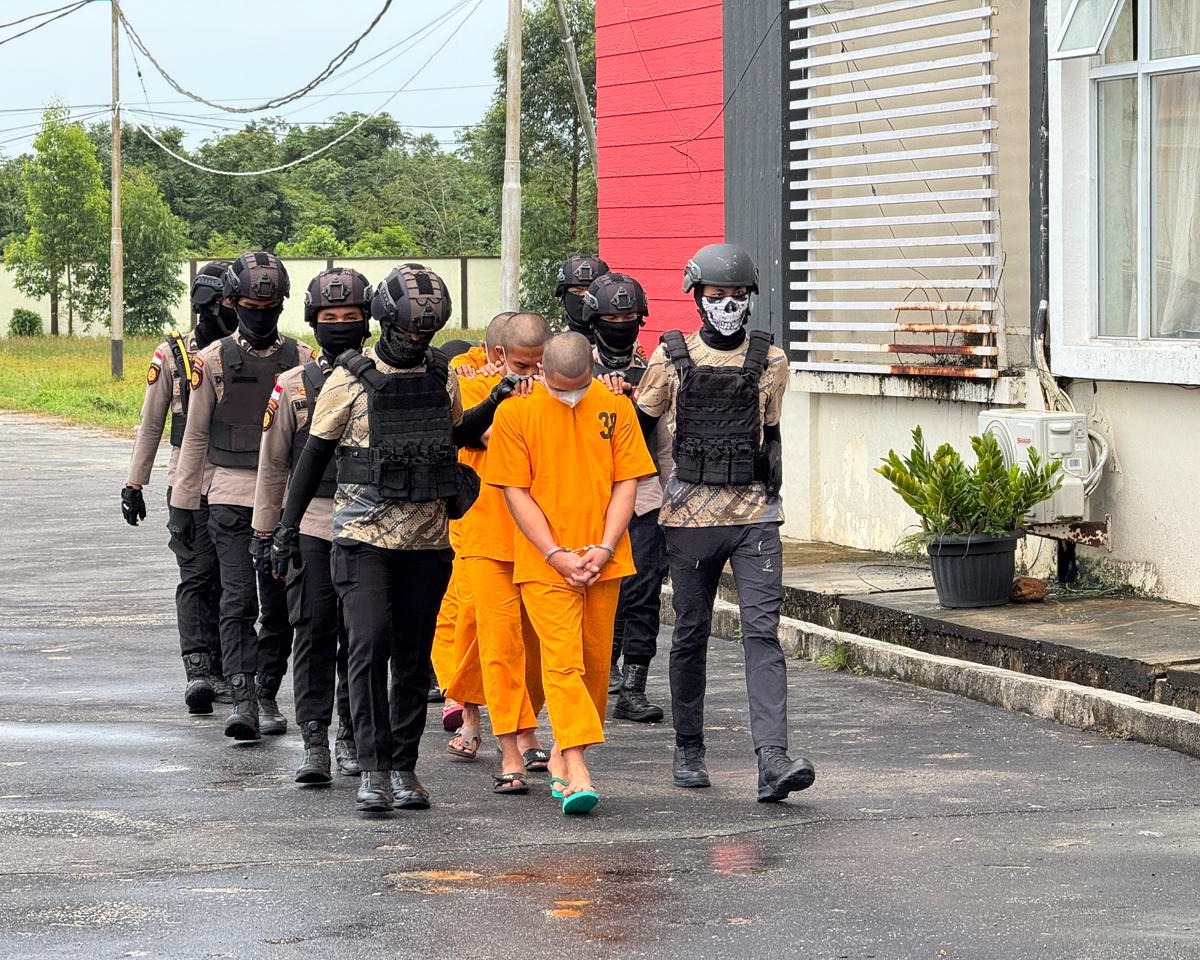 Polres Meranti Ungkap Jaringan Narkotika Internasional, Barang Bukti Capai 30 Kilogram Sabu, Ribuan Catridge Liquid Lamborghini dan Happy Water