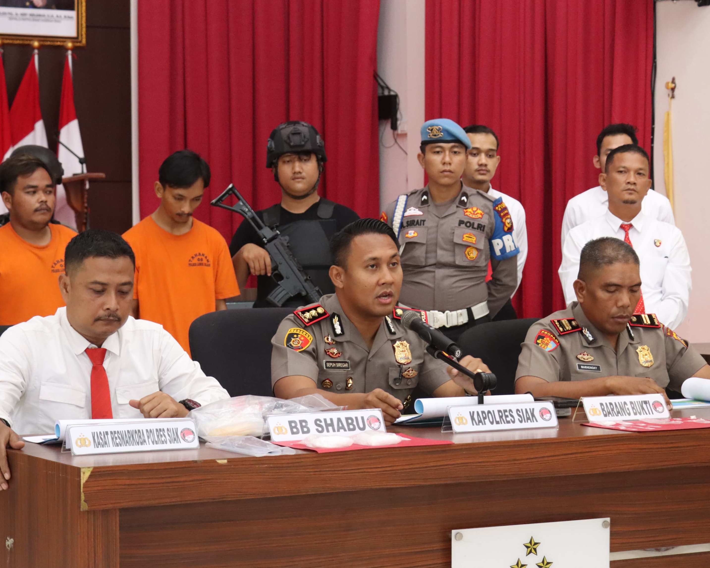 Awal Kepemimpinan Kapolres Siak AKBP Sepuh Ade Irsyam Siregar, Perang Terhadap Narkoba Langsung Digencarkan