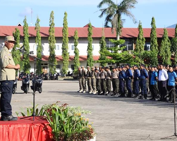 Walikota Padang Mahyeldi Pimpin Apel Besar Siaga Bencana