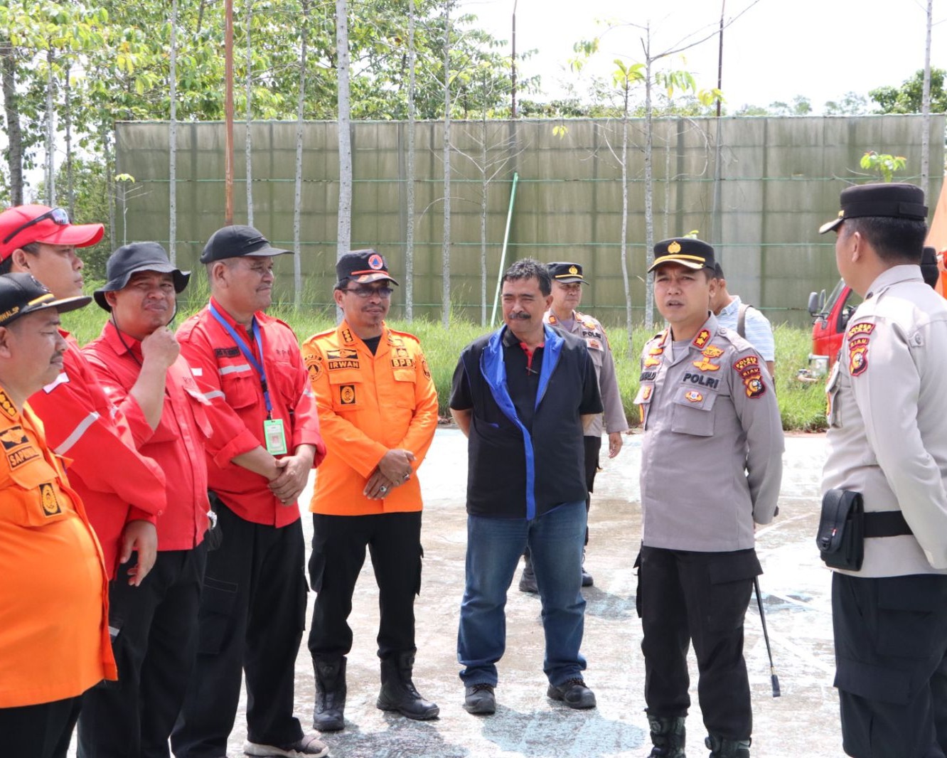 Pimpin Anev dan Konsolidasi Serta Buka Latihan Gabungan Pengoptimalan Back Up HeliTrack, Kapolres Siak: Upayakan Langit Kita Tetap Biru, Bebas Api, Zero Karhutla