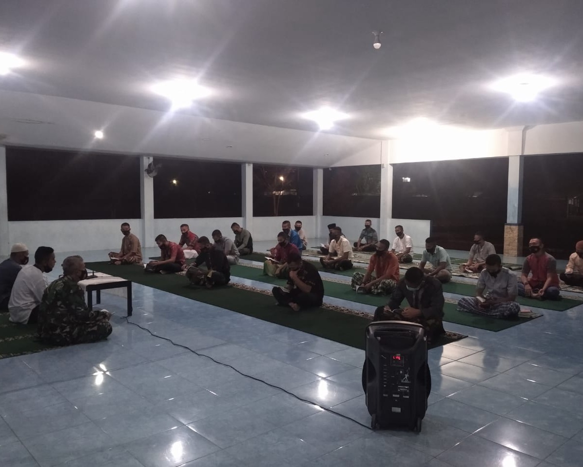 Sambut Tahun Baru 2021, Lanud RSN Gelar Doa Bersama