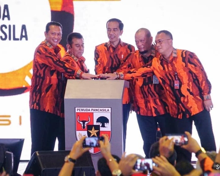 Resmikan Mubes X Pemuda Pancasila, Presiden Jokowi: Terus Jaga Pancasila