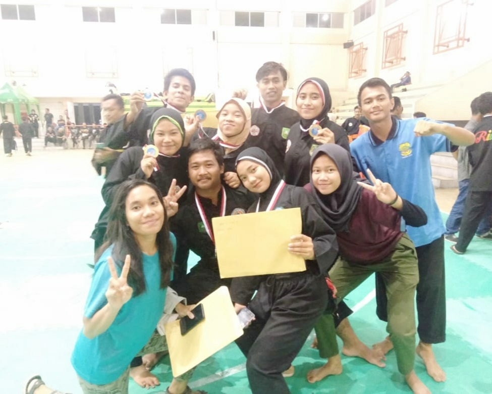 Membanggakan, Putri Jati Rohil, Sarifah Julisa Juara I Silat di Unilak
