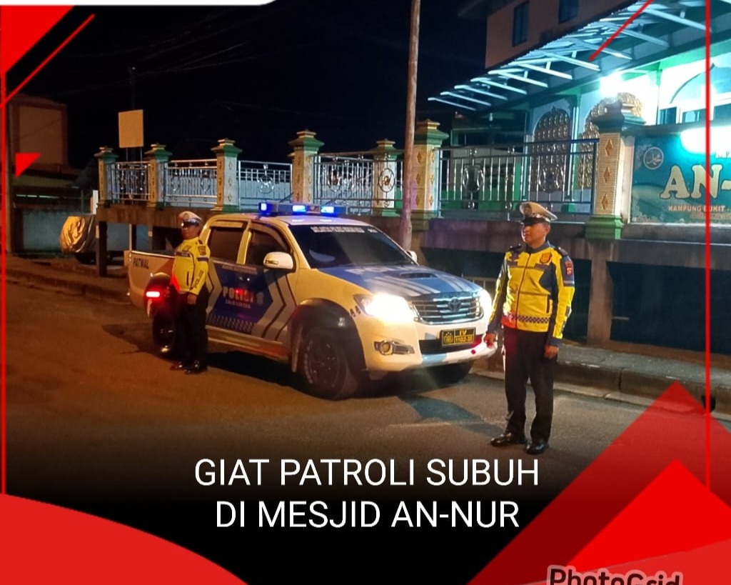 Patroli Subuh Satuan Lantas Polres Rokan Hulu Sukses Jaga Kelancaran Dan Keamanan Lalu Lintas