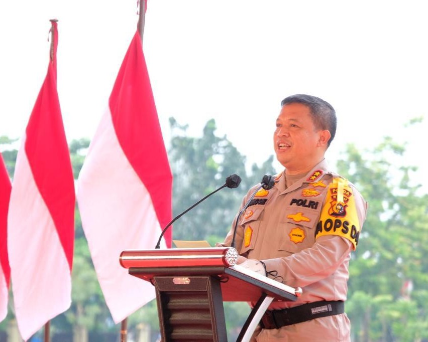 Direktorat Jenderal Kekayaan Intelektual Berikan Hak Cipta Aplikasi Dahsboard Lancang Kuning Milik Polda Riau