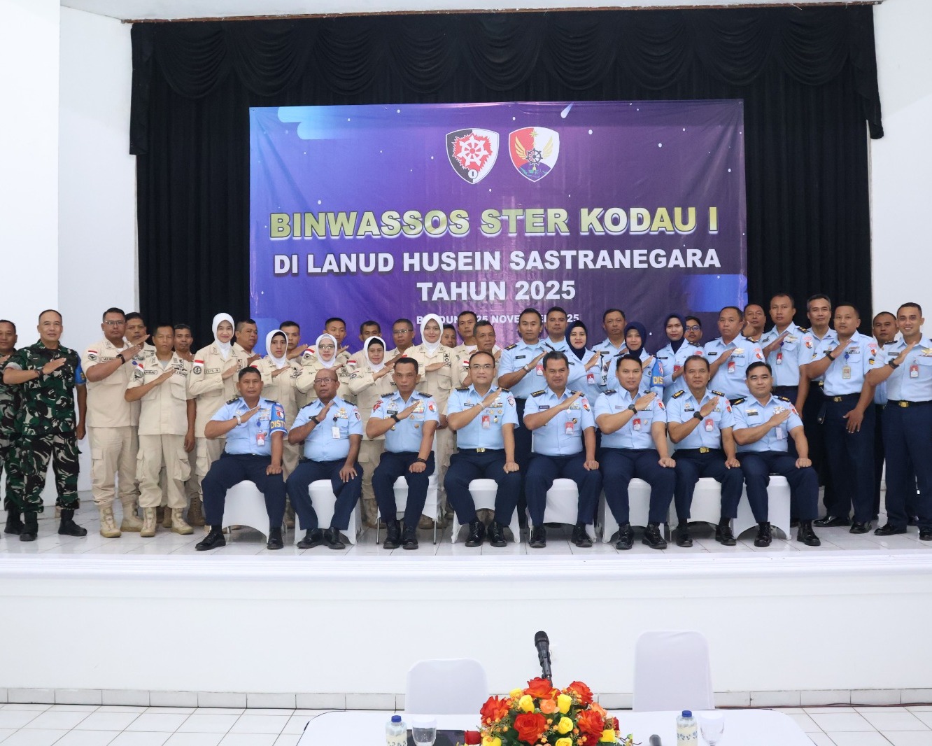 Ster Kodau I Gelar Sosialisasi Binwassos Di Lanud Husein Sastranegara