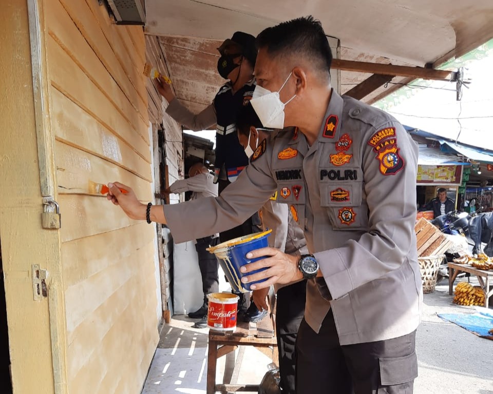 Selain Memberikan Penanganan Serius Covid-19 Dengan Membuka Posko, Polsek Sukajadi Juga Berharap Mendapat Publik Trust Masyarakat