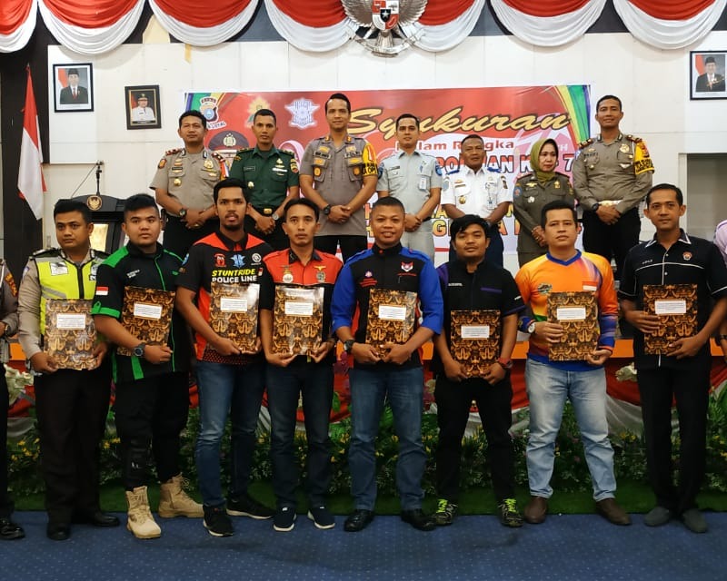 Polres Kampar Gelar Acara Syukuran HUT Polwan Ke 71 dan HUT Polantas Ke 64