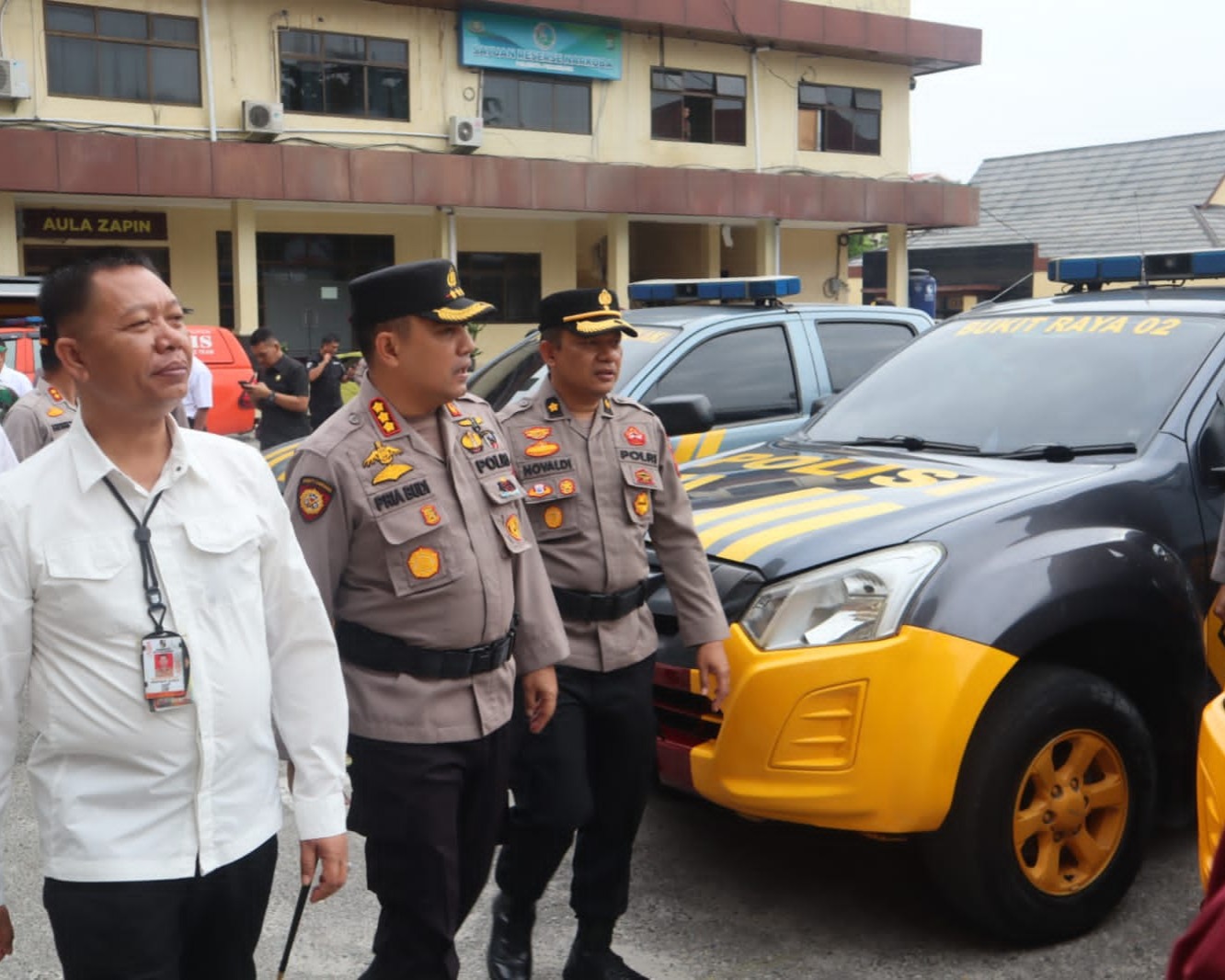 Kapolresta Pekanbaru Pimpin Apel Kesiapsiagaan Penanggulangan Karhutla 2023