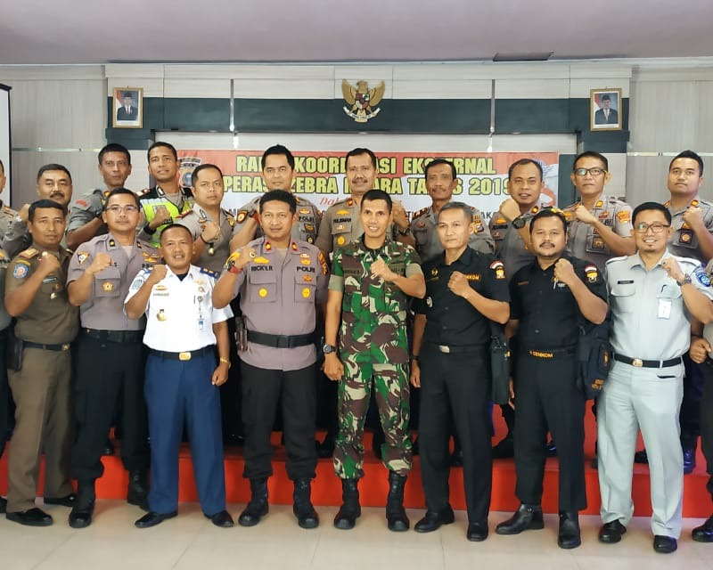 Polres Kampar Gelar Rakor Eksternal untuk Kesiapan Operasi Zebra Muara Takus 2019