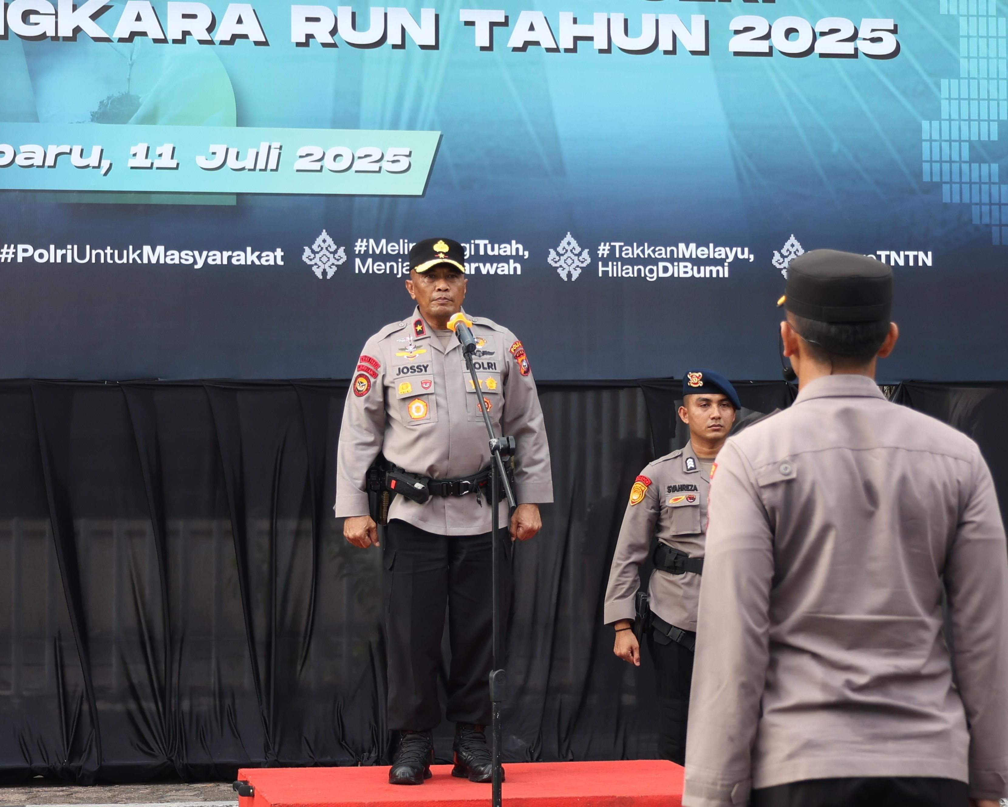 Polda Riau Siap Mengamankan Dua Agenda Besar Nasional Yang Akan Dilaksanakan Di Kota Pekanbaru