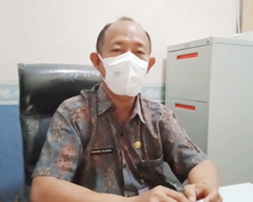 Alasan Tumbang, David Oloan Kabid SDK Dinkes Pekanbaru Sebut, Plang Proyek Poli TB Belum Terpasang