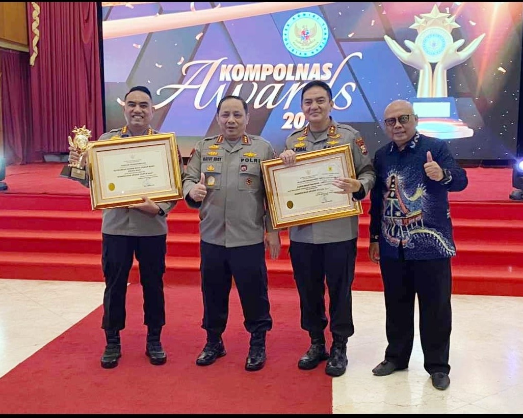 Polresta Pekanbaru Polda Riau Raih Predikat Pertama Kompolnas Award Tahun 2022