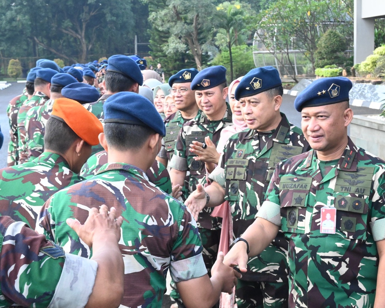 Pangkodau I Pimpin Apel Luar Biasa, Sampaikan Pesan Kasau