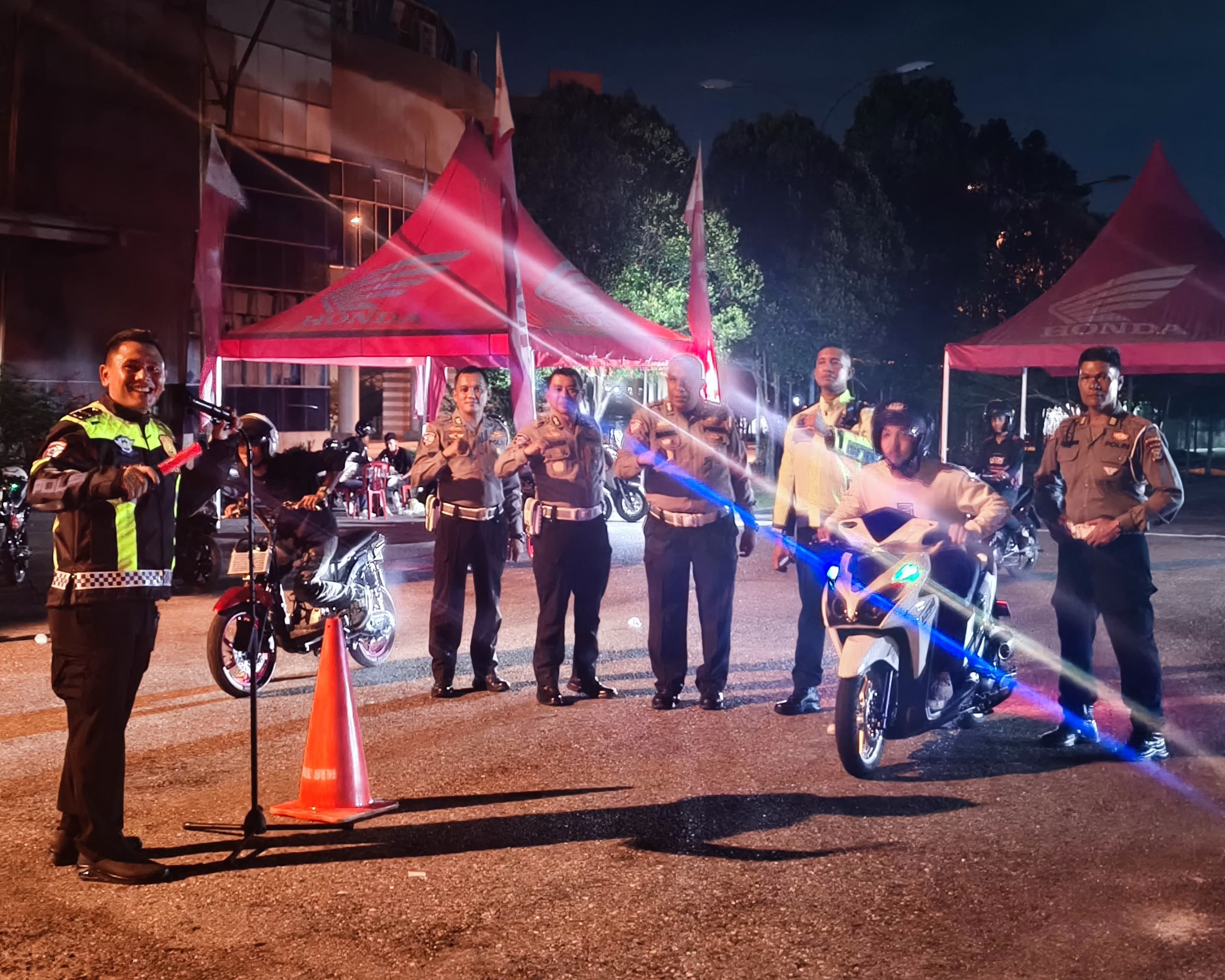 Dragbike Session 2 Ditlantas Polda Riau, Diikuti 95 Starter Adu Kecepatan Resmi Di Sport Center Rumbai
