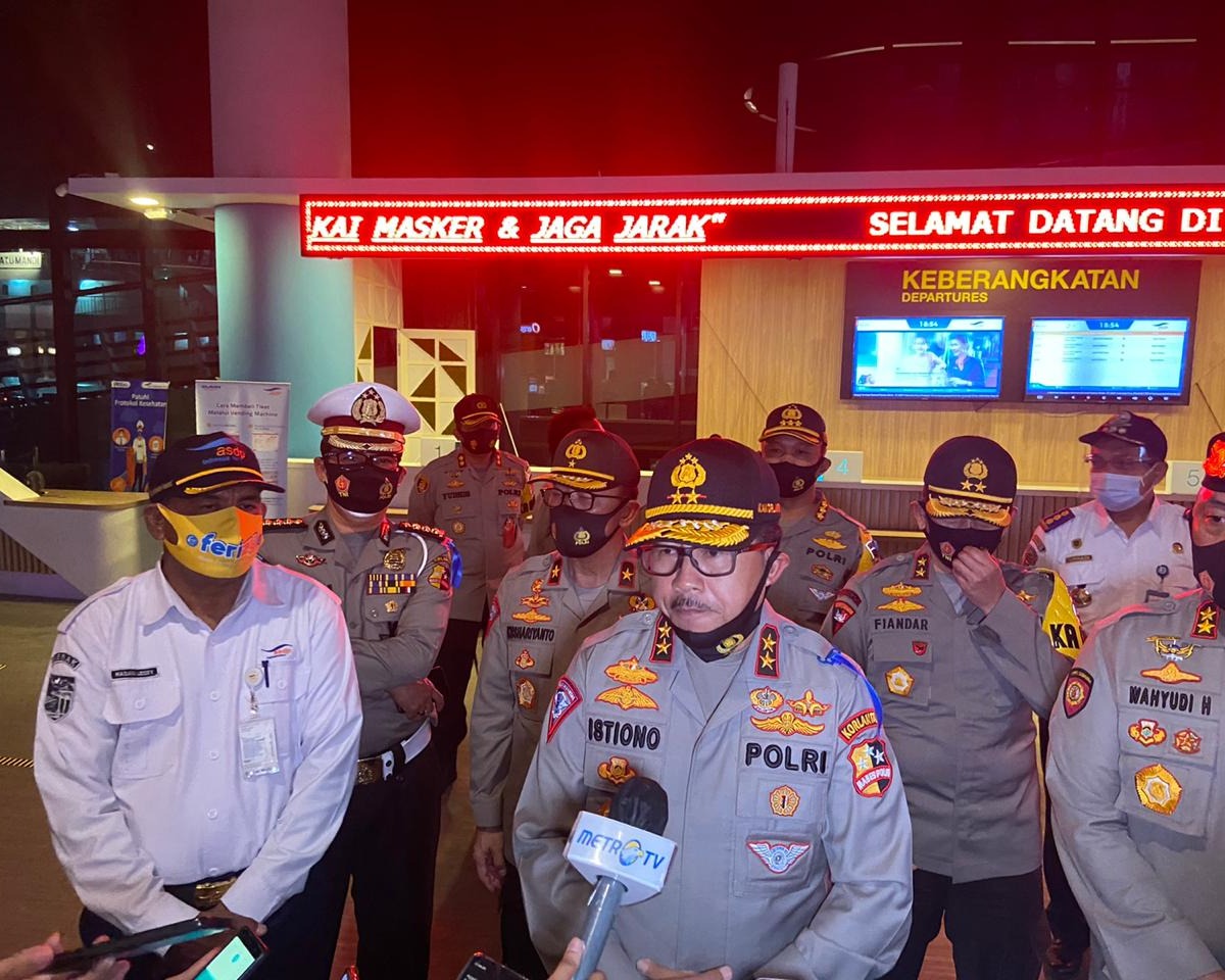 Kakor Lantas Polri Tinjau Kesiapan Pengamanan Pelabuhan Merak, Jelang Hari Raya Idul Adha