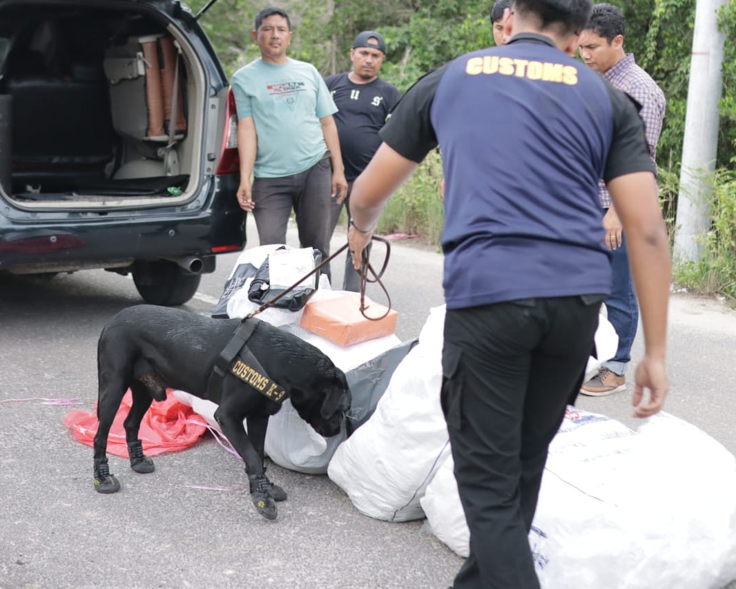 Dukung Program Asta Cita Presiden RI, Polres Siak dan Bea Cukai Gelar Razia Gabungan