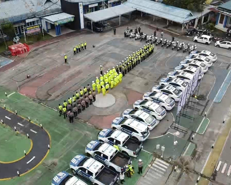 Ditlantas Polda Riau Pastikan Kesiapan Personel Dan Ranmor Jelang Pengamanan Nataru 2025