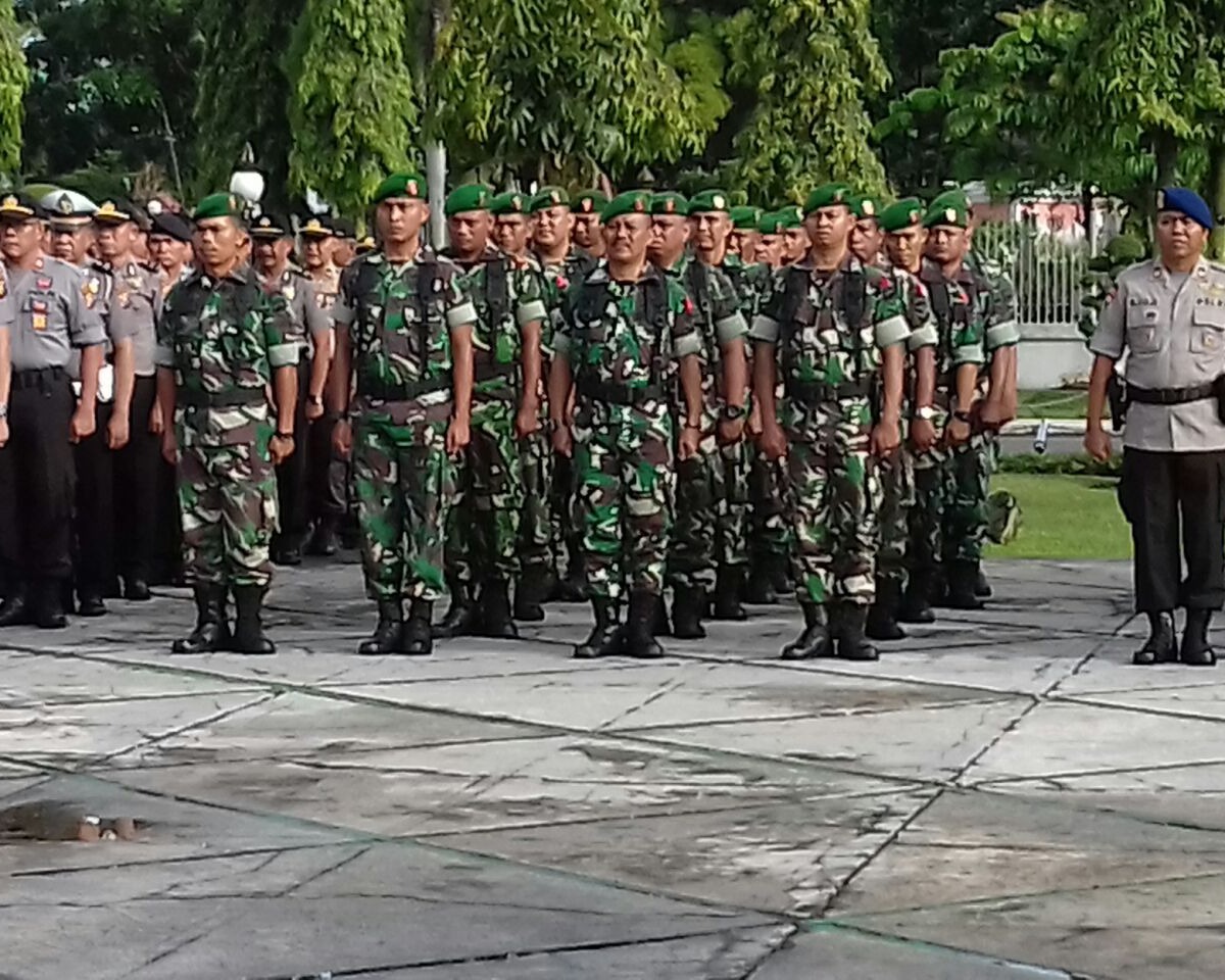 Dandim 0301/Pekanbaru Hadiri Upacara Memperingati HUT Satpam Provinsi Riau Ke 39 Tahun 2020