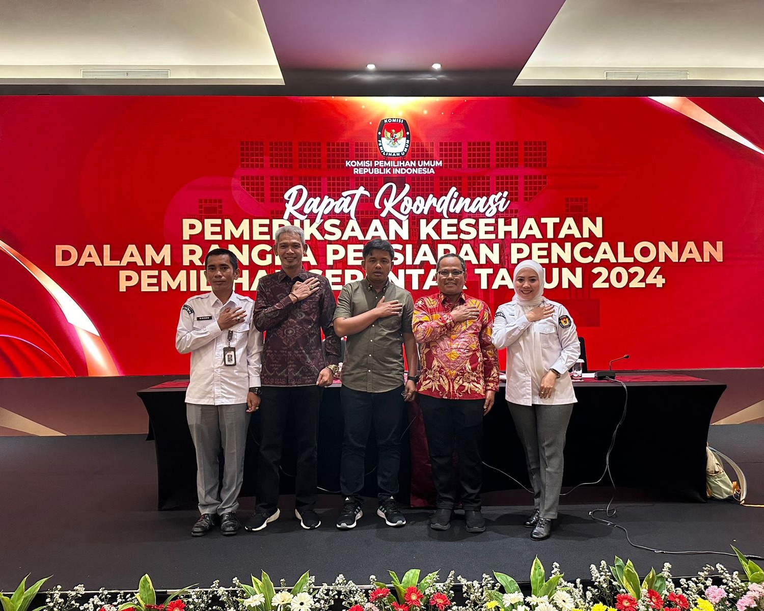 Bersiap Buka Pendaftaran Calon Gubernur, KPU Riau Ikuti Rakor Di Jakarta