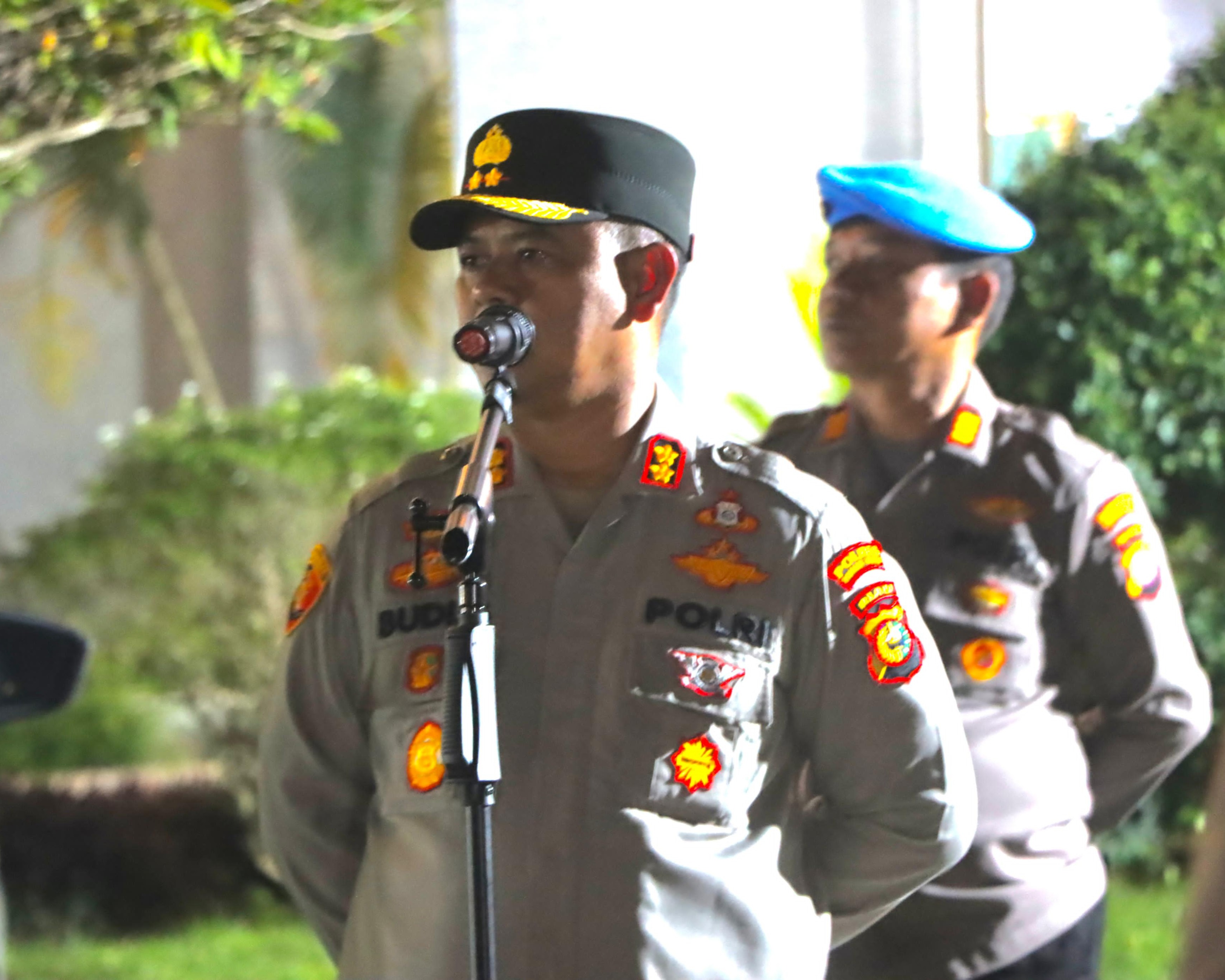 Polres Rohul Gelar Apel Pengamanan Dan TFG Jelang Rapat Pleno Penetapan Bupati Dan Wakil Bupati