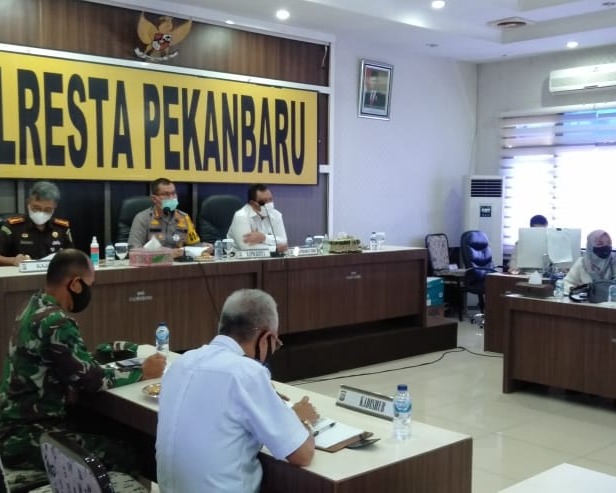 Pasi Ops Kodim 0301/PBR Hadiri Rakor Menindaklanjuti Perda Provinsi Riau Tentang Penyelenggaraan Kesehatan
