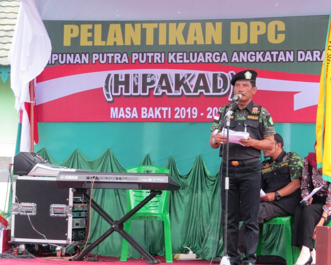Dandim 0301/Pekanbaru Hadiri Pelantikan DPC HIPAKAD Kota Pekanbaru